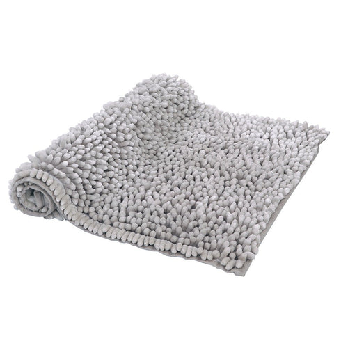 Glaze Silver Bathmat (Pack of 2)